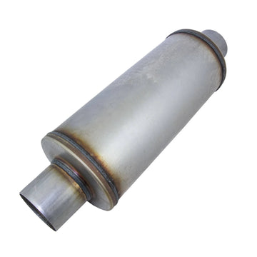 6" Round, 14" Long, 3", C/C, Mega Power, 409 Stainless - Brixton 4x4 - Buy Online Now!